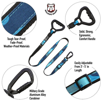 Bulldog Grade Harness + Leash Combo - Bulldog Grade